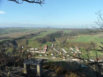 Blick vom Lederberg